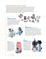 STAINLESS STEEL FITTINGS AND VACUUM VALVES - 3