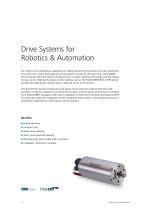 Drive Systems for Robotics & Automation - 12