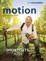 FAULHABER motion the magazine with drive 2/2015-1