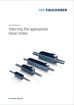 Selecting the appropriate linear motor-1
