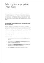 Selecting the appropriate linear motor-2