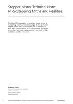 Stepper Motor Technical Note: Microstepping Myths and Realities-2