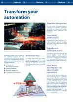 Automation Platform The Universal Automation Solution for maximum return on investment - 2