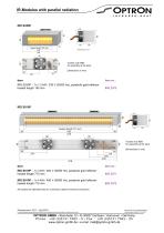 IR-Modules with parallel radiation - 2