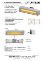 IR-Modules with parallel radiation - 1