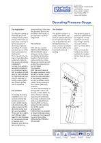 Descaling Pressure Gauge - 1