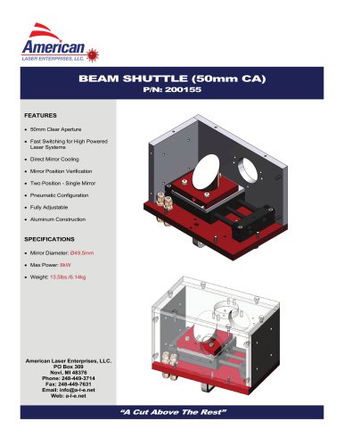 BEAM SHUTTLE (50mm CA)