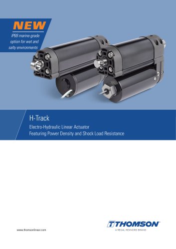 H-Track Electro-hydraulic actuator