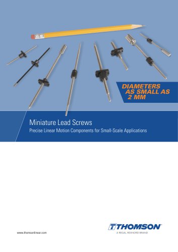 Miniature Lead Screws
