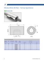 Miniature Metric Ball Screws-6