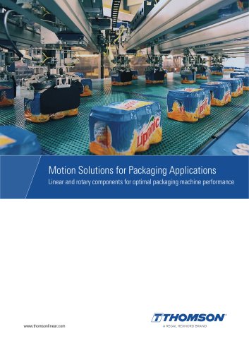 Motion Solutions for Packaging Applications