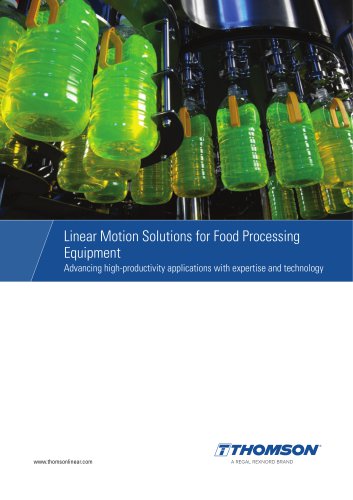 Optimised Motion for Food Processing Equipment