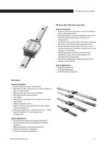 Profile Rail Linear Guides: High-Precision Rails and Carriages-5