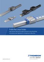 Profile Rail Linear Guides: High-Precision Rails and Carriages - 1