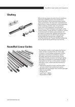 RoundRail Linear Guides and Components: Shafting, Guides, Bearings-5