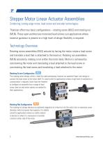 Stepper Motor Linear Actuators / Motorized Lead Screws-2