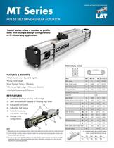 MTB Series Linear Actuators - MTB 042, MTB 055, MTB 080-3