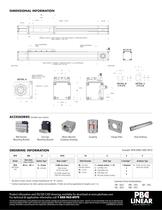 MTB Series Linear Actuators - MTB 042, MTB 055, MTB 080-6
