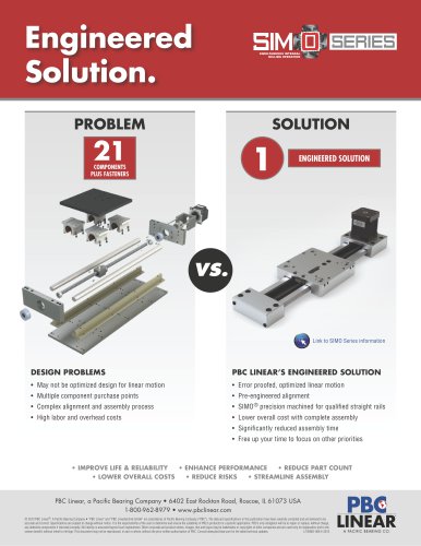 SIMO Series Comparison vs. In House Designs