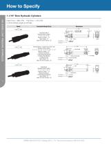 Hydraulic Cylinders & Accessories Catalog - 6