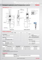 Compact explosion proof temperature switch T9692X - 2