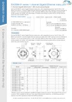 EH2586-01 series 1 channel Gigabit Ethernet rotary joint - 1