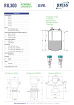 RIL300 Ultrasonic Level Meters Riels® Instruments - 2