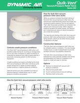 Quik-Vent?  Vacuum/Pressure Relief Valve Series 684-1