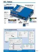 ACS ACTUATOR CONTROL SOLUTIONS LLIINNEEAARR SSOOLLUUTTIIOONNSS MAADDEE EEAASSYY SERVO DRIVE AND MOTORS STEPPER DRIVE AND MOTORS - 3