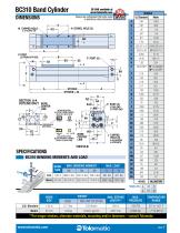 BC3 RECIRCULATING BALL BEARING RODLESS CYLINDER-7