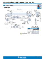 CC CABLE CYLINDER  RODLESS CYLINDER - 18