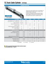 CC CABLE CYLINDER RODLESS CYLINDER - Tolomatic, TOL-O-MATIC - PDF ...