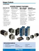 Electric Stepper Products Brochure - 2