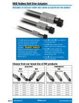 MXB Belt Drive Actuator Catalog-2