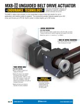 MXB Belt Drive Actuator Catalog-6