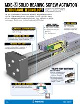 MXE Electric Rodless Actuator Catalog-4