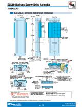 SLS/MLS Rodless, Screw Drive, Actuator Catalog-10