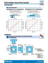 SLS/MLS Rodless, Screw Drive, Actuator Catalog-9