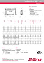 Fork Positioner with forks - Model FP-2