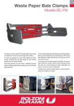 Waste Paper Bale Clamp - Model BC-PW-1