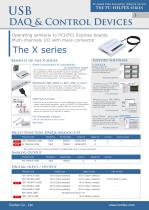 CONTEC USB DAQ and Control Products Selection Guide - 4