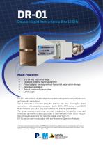 DR-01 Double-ridged horn antenna 6-18 GHz-1