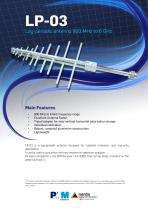 LP-03 Log Periodic Antenna 0,8 - 6 GHz-1