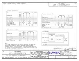 LCT-H320240M57W TFT LCDs with Optional Touch Screen 5.7" Modules - 3