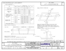 LCT-H320240M57W TFT LCDs with Optional Touch Screen 5.7" Modules - 4