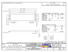 SSB-COB10025GW QuantumBrite LED Backlights Chips On Board - 1