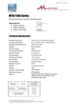 accelerometer MTN/1100 - 1