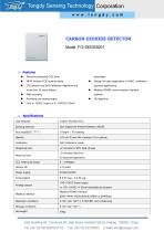 CARBON DIOXIDE DETECTOR  Model: F12-S8100/8201-1