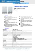 CE|F2000TSM-CO2 series CO2 transmitter for BAS | Tongdy®-1