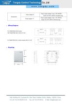 CE|F2000TSM-CO2 series CO2 transmitter for BAS | Tongdy®-3